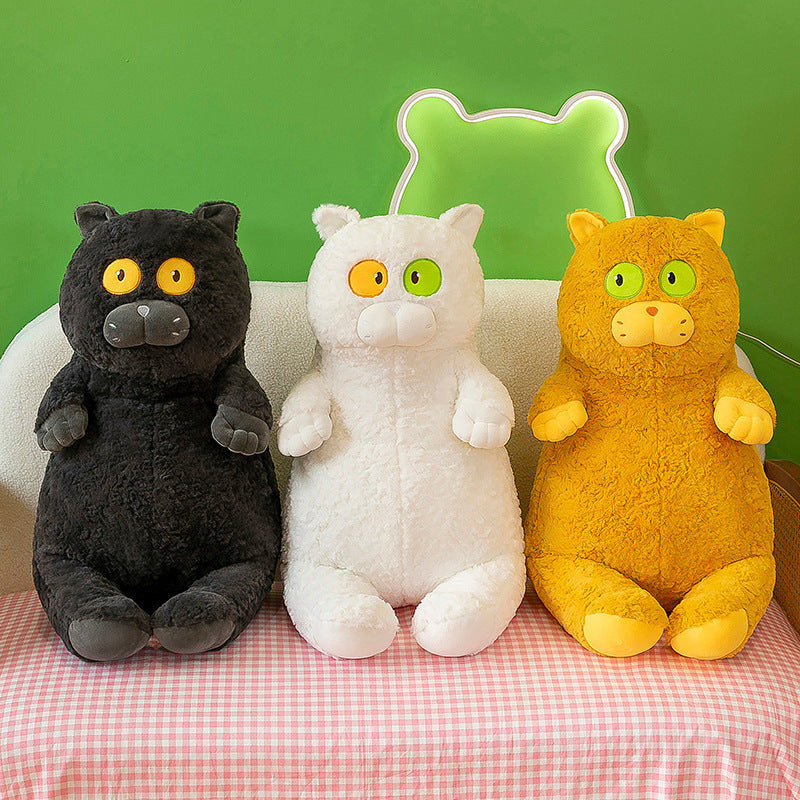 Kitty Doll Interpupil Cat Plush Toy Creative Throw Pillow