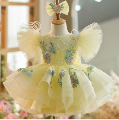 European And American Girls Umbrella Princess Dress - Cindi Book