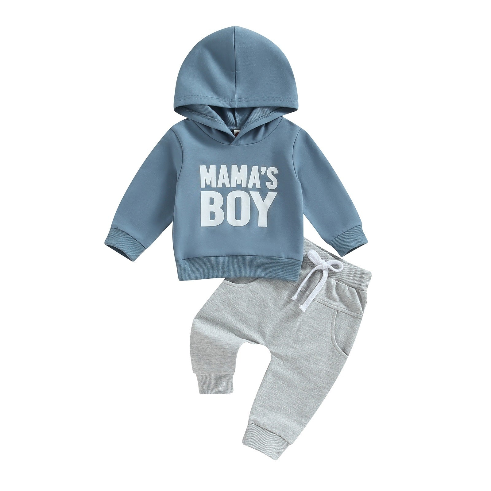 Children's Letter Printed Hoodie Trousers Suit - Cindi Book