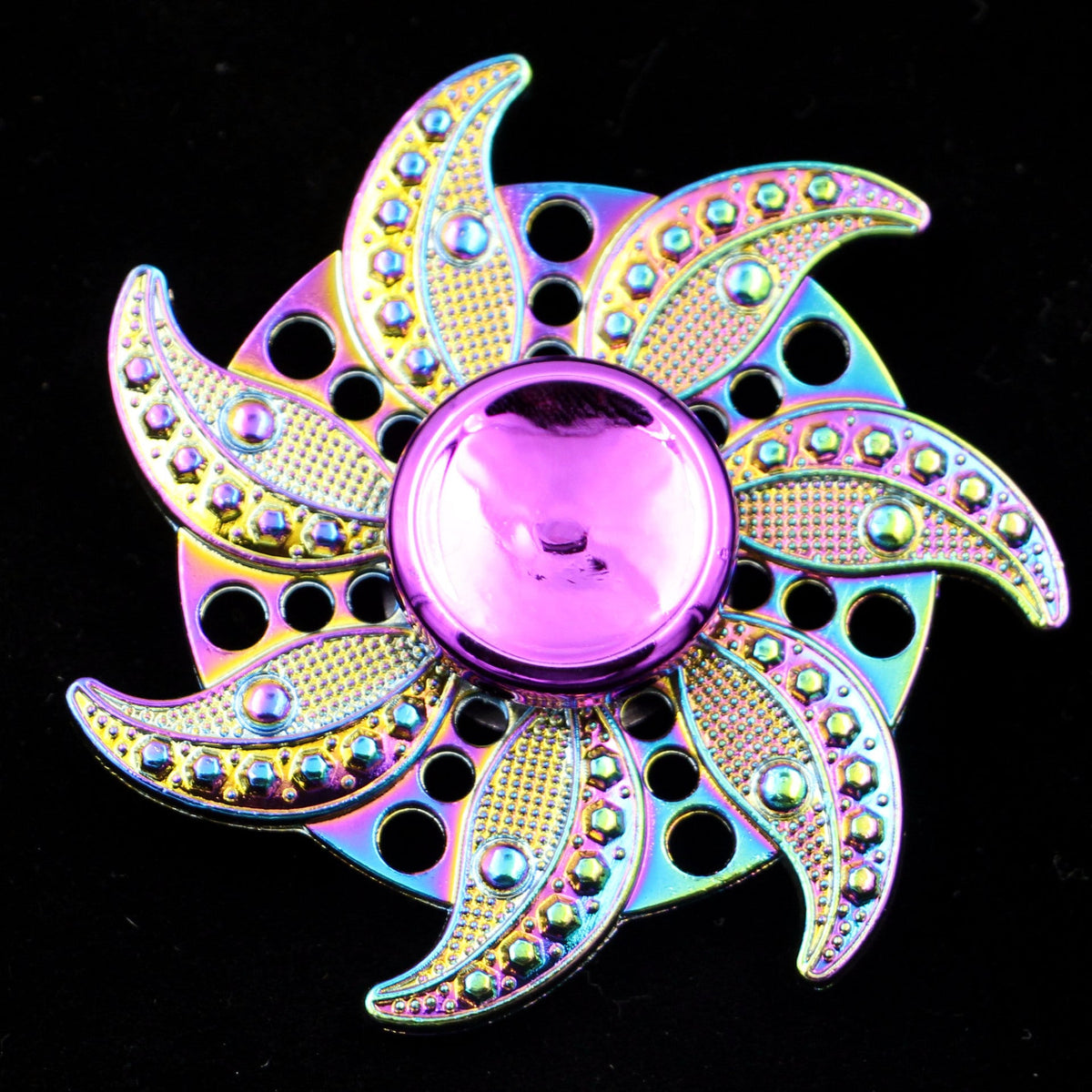 Zinc Alloy Electroplating Colorful Fingertip Top - Cindi Book