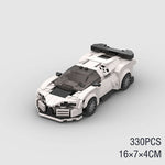 Built-up Block Series 8-grid Racing Model - Cindi Book