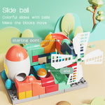 Aerospace Orbital 71 Large Particle Children's Slide Assembled Building Blocks - Cindi Book