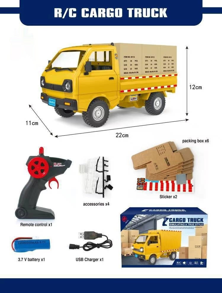 Simulation Remote Control Car Wuling Microcalorie Rechargeable Vehicle Toy - Cindi Book
