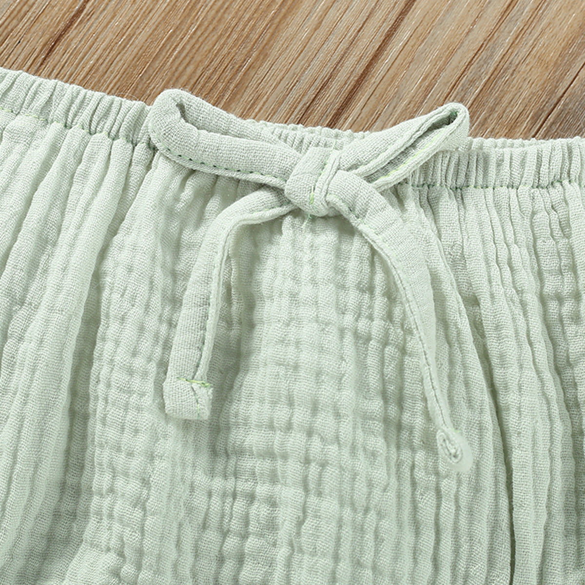 Girls' Solid Color Sling Top Hot Pants Suit - Cindi Book