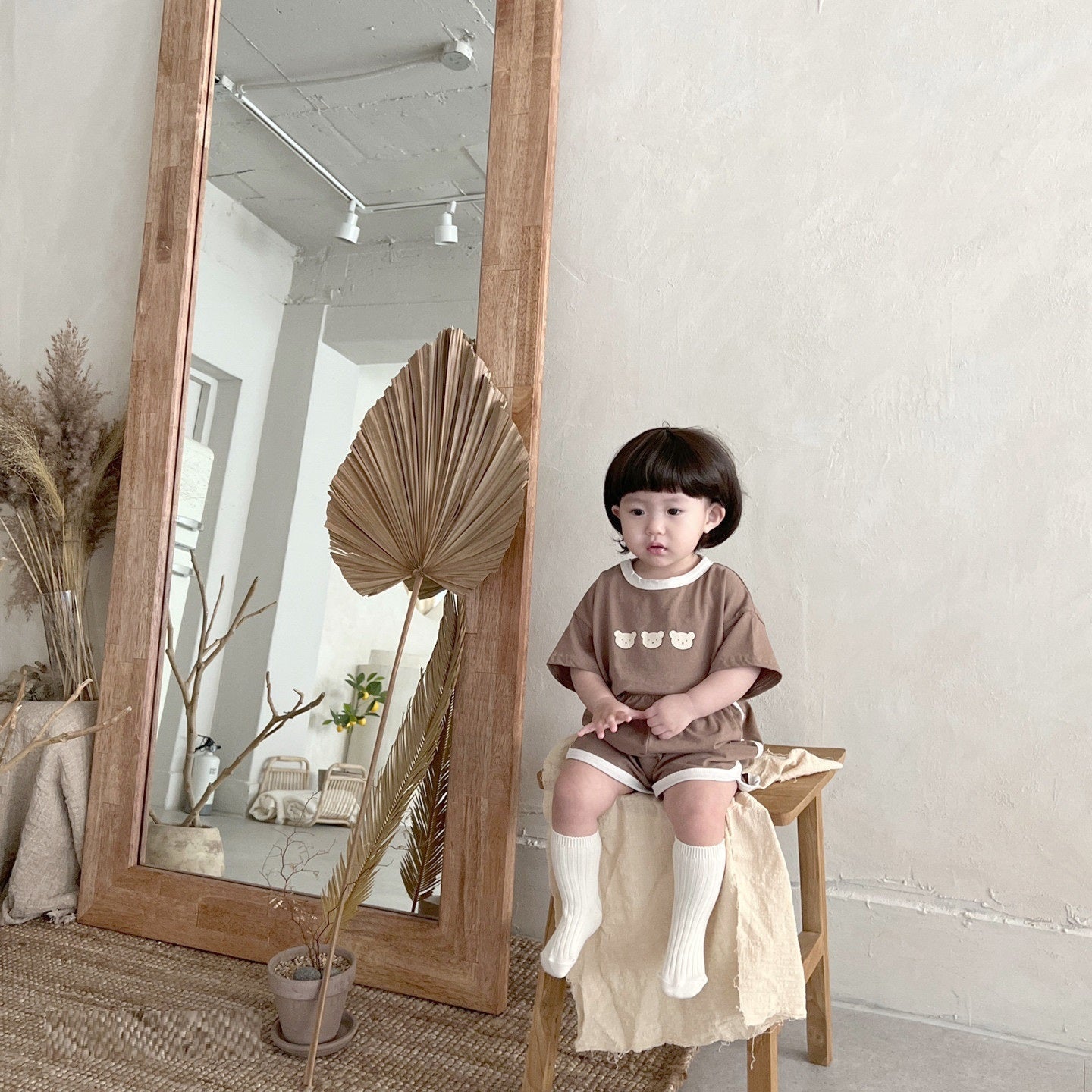 Summer Baby Short-sleeved Shorts Suit Homewear Pajamas - Cindi Book
