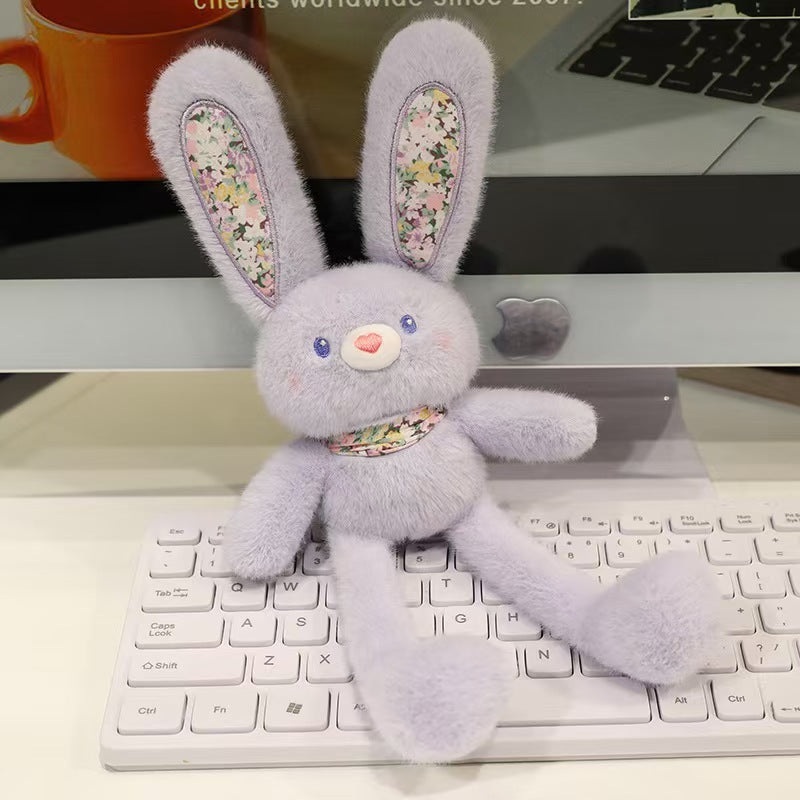 Dopamine-themed Bunny Toy For Your Backpack - Cindi Book