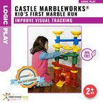CASTLE MARBLEWORKS Chime Ball Drop Tower Toy