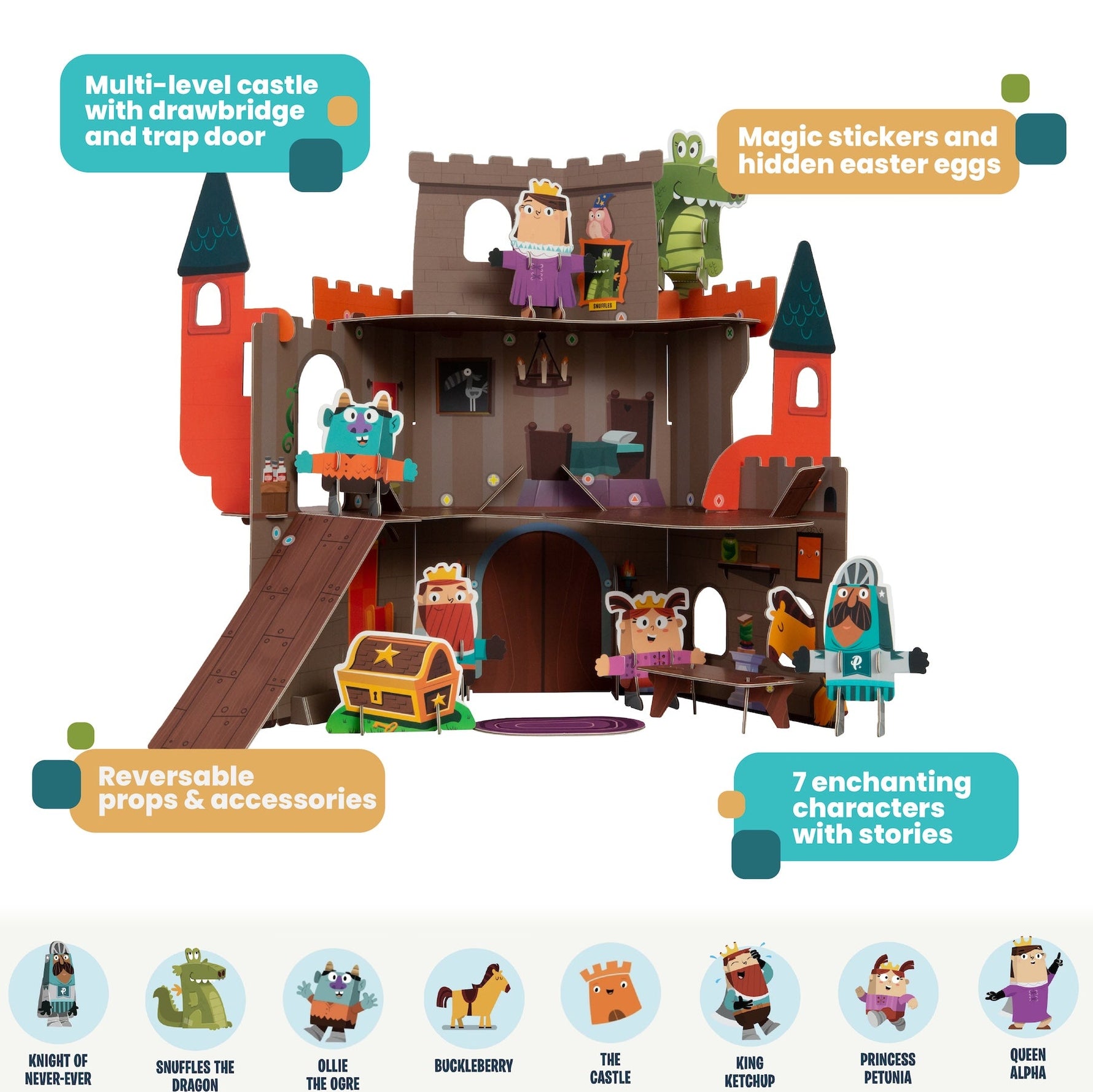 Curious Kingdom Castle: Buildable 3D Playset (50% off)