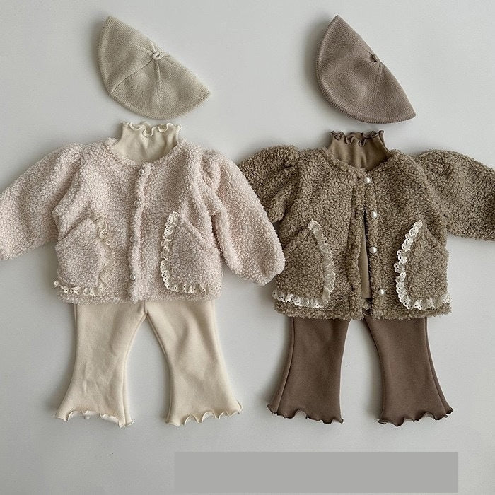 Plush Thickened Coat Children's Winter Warm Clothes - Cindi Book