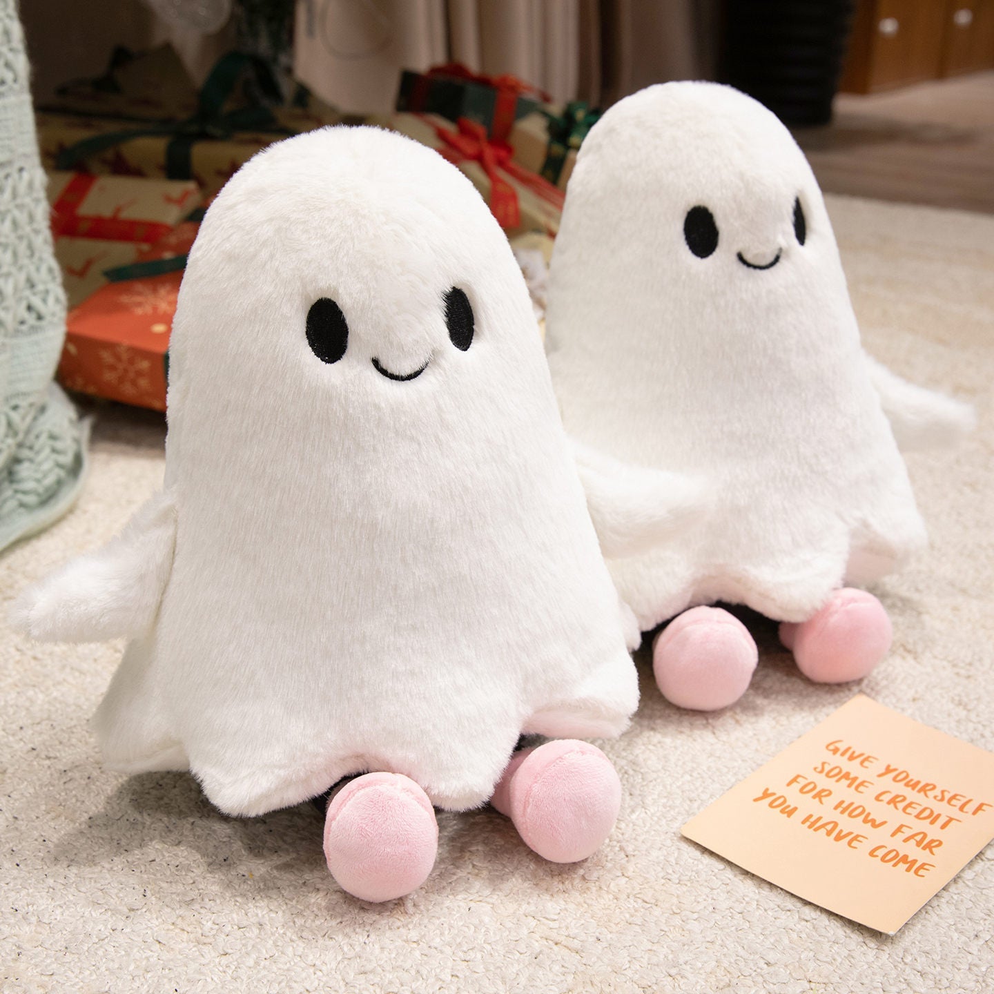 Funny Halloween Ghost Pillow Doll Plush Toy Doll Children's Ragdoll Event Gift Decoration Props - Cindi Book