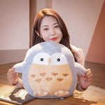 Cute Round Owl Doll Plush Toy Gift - Cindi Book