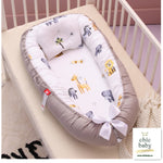 Baby Removable And Washable Bed Crib Portable Crib Travel Bed For Children Infant Kids Cotton Cradle - Cindi Book