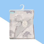 Babies' Woolen Blanket Baby Double Layer Super Soft Plush Blanket - Cindi Book