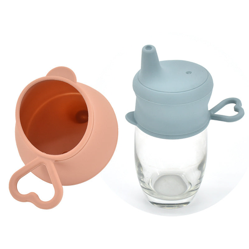 Baby Silicone Cup Lid Splash-proof Cover Feeding Cup Lid Is Free Of BPA - Cindi Book