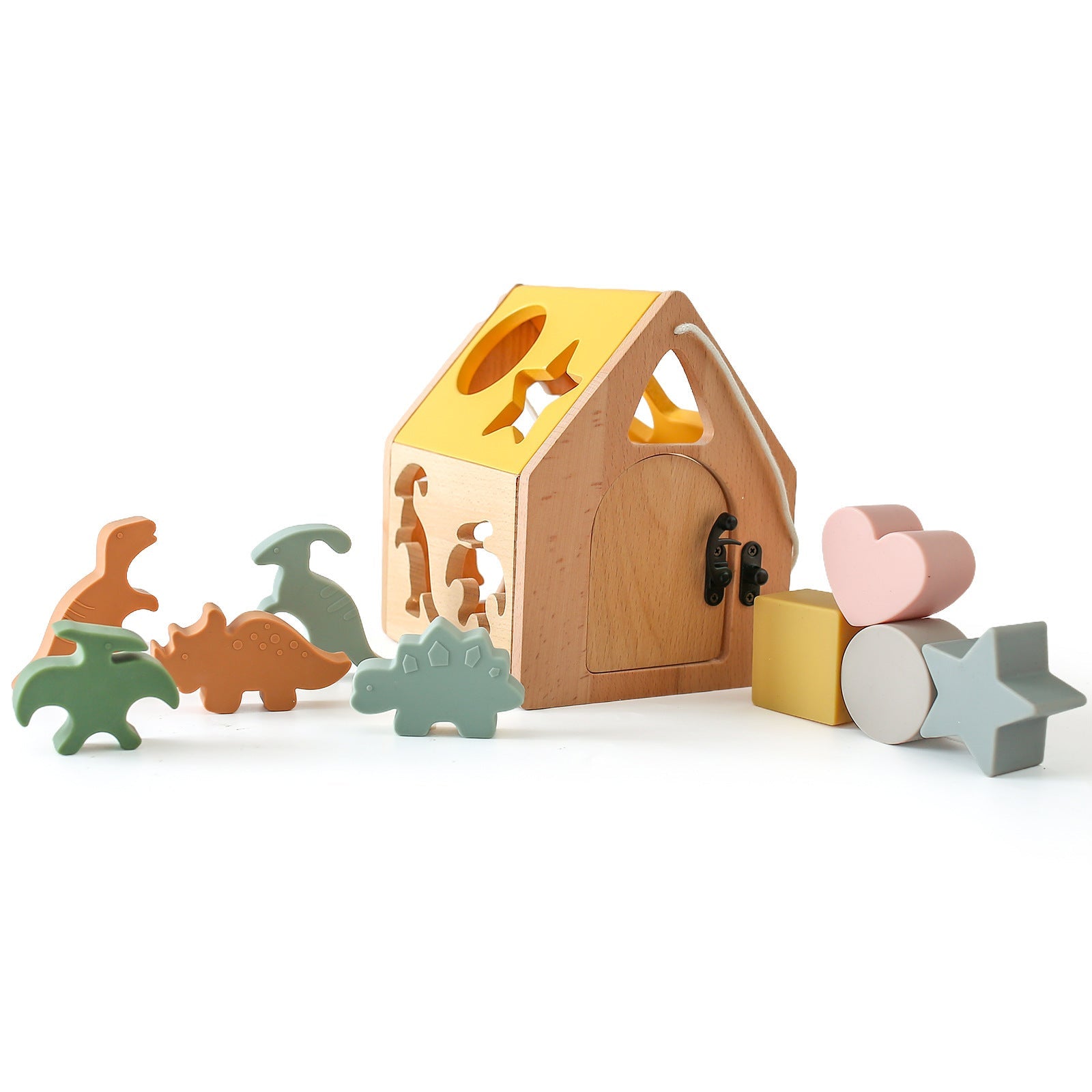 Amazon Baby Early Education Educational Stacking Rocket Boy Girl House Castle Assembling Toys - Cindi Book