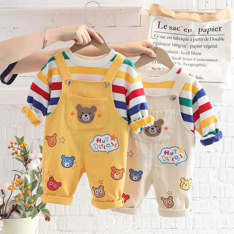 Boys' Top Overalls Suit - Cindi Book