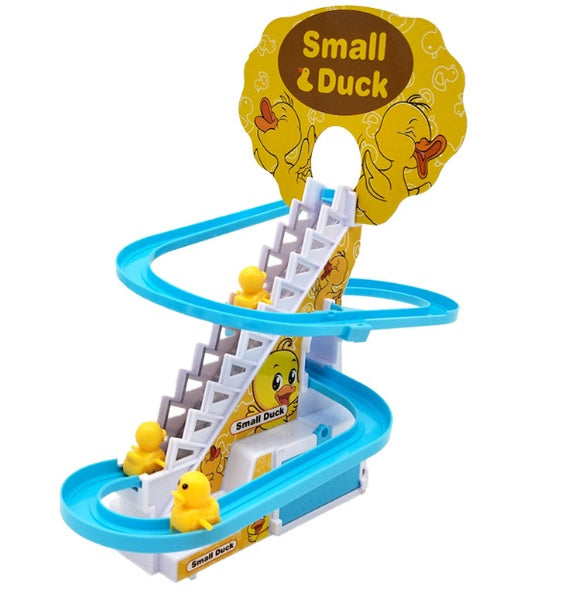 Little Duck Climbing Stairs Toy  Little Penguin Automatic Ladder Light - Cindi Book