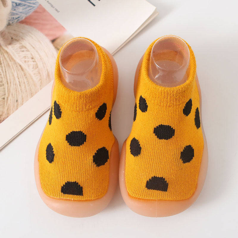 Baby Round Dot Style Comfortable Breathable Toddler Sock Shoes - Cindi Book