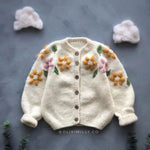 Thin Sweater Cardigan Girls' Top Knitted - Cindi Book