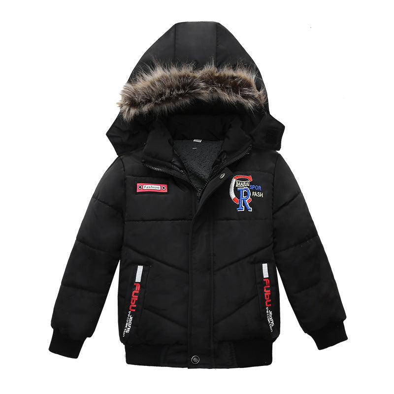 Small And Medium-Sized Boys Cotton-Padded Jackets - Cindi Book