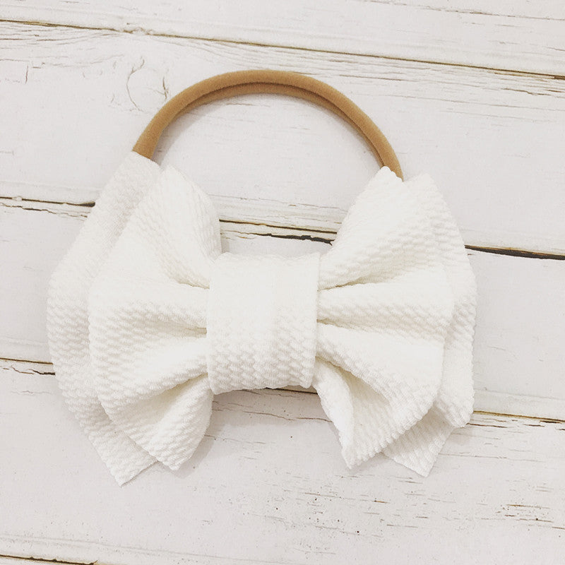 Children's Bow Hair Band Baby Double Layer - Cindi Book