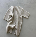 Long Sleeve One-piece Hidden Hook Baby Comfortable Romper - Cindi Book