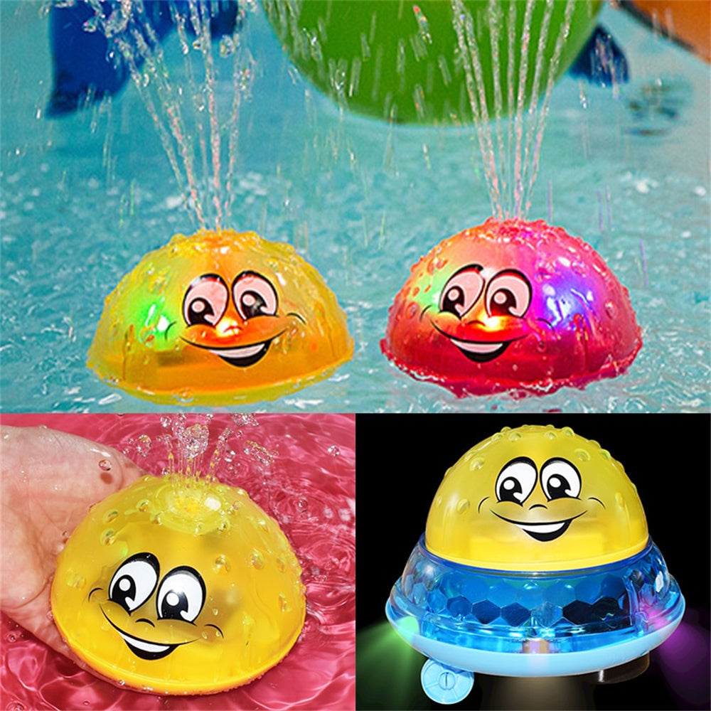 Spray Water Light Rotate With Shower Pool Kids Toys For Children Toddler Swimming Party - Cindi Book