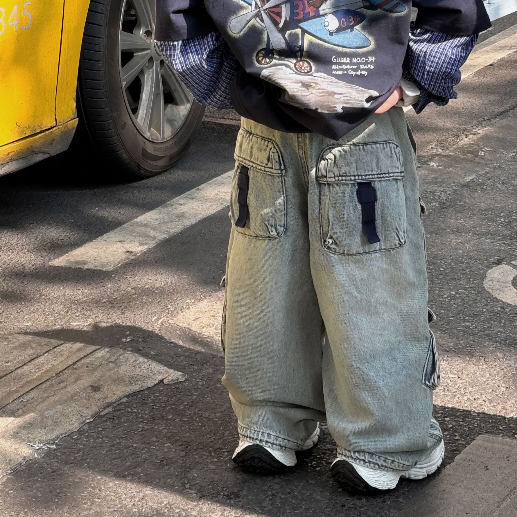 Spring New All-matching Work Clothes Children's Trousers - Cindi Book