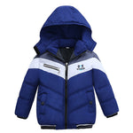 Long Sleeved Hooded Padded Jacket For Boys - Cindi Book