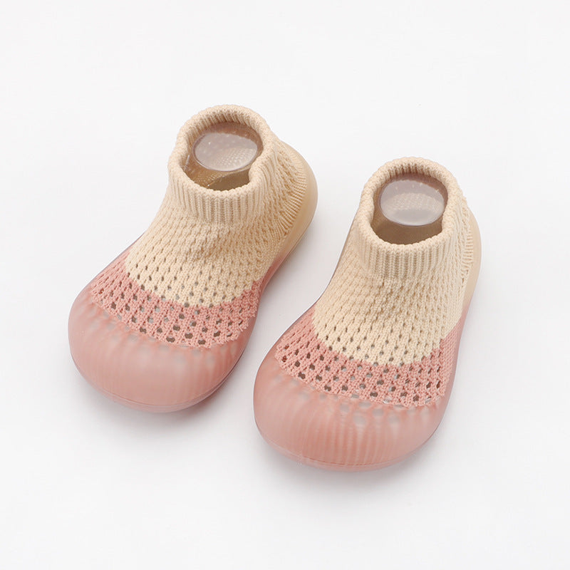 Fashion And Simple Children's Non-slip Soft Sole Socks Shoes - Cindi Book