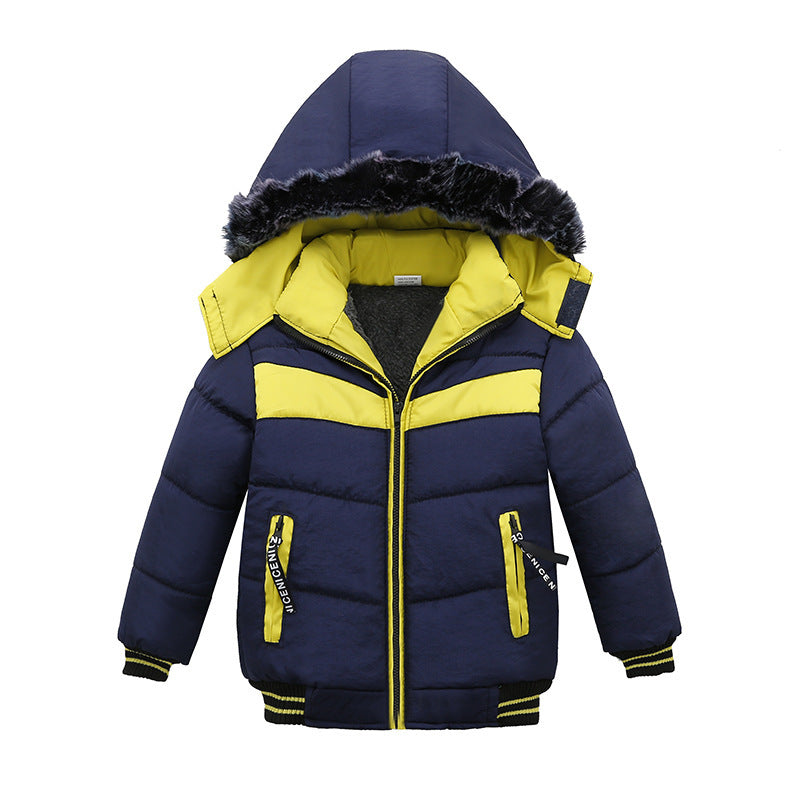 Small And Medium-Sized Boys Cotton-Padded Jackets - Cindi Book