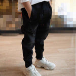 Kids Black Jeans Single Pants Spring And Autumn Boys Pants - Cindi Book