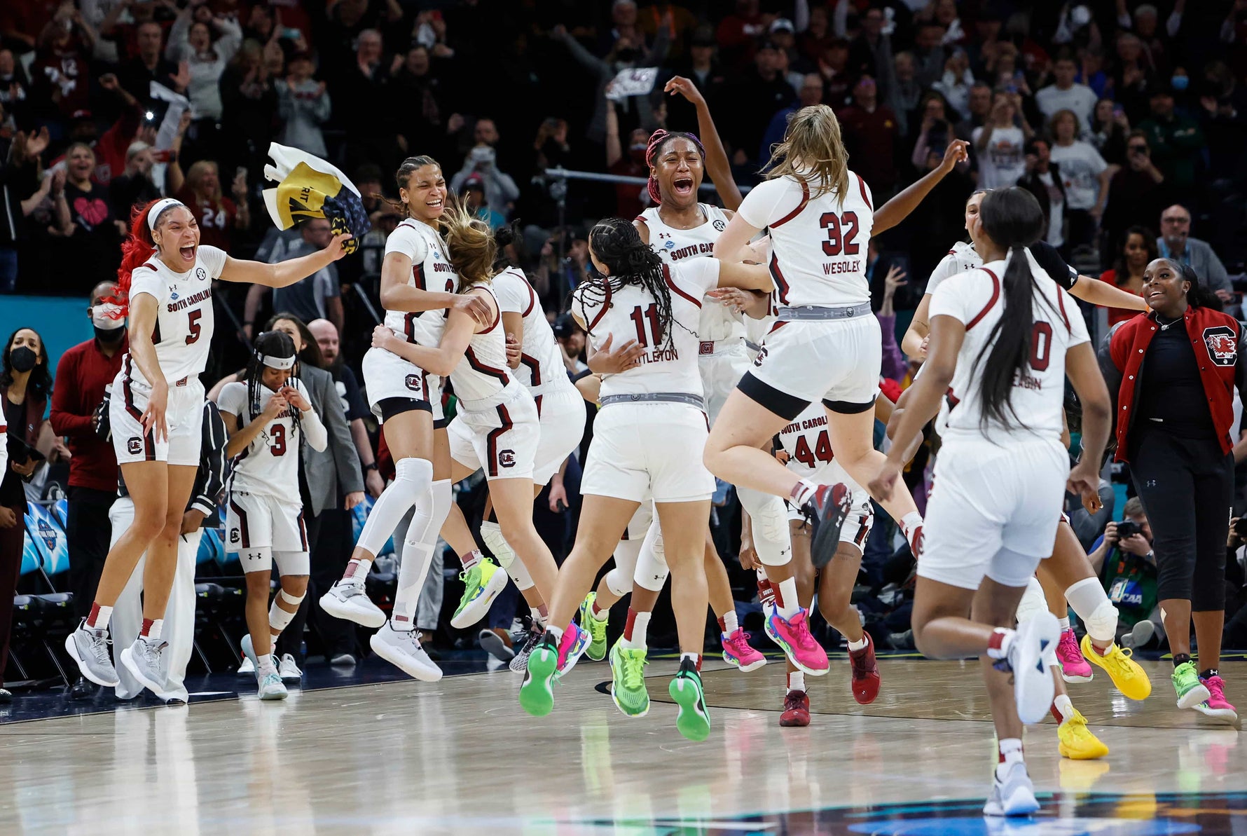 Dawn of a Dynasty: The South Carolina Gamecocks Return to College Basketball Glory with Their Second NCAA Title