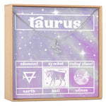 Celestial Taurus Zodiac Necklace