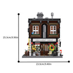 Antique Shop Assembled Building Block Toy Model - Cindi Book