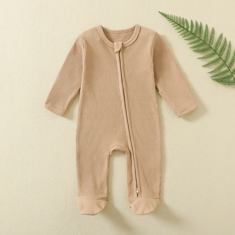Baby Jumpsuit Romper Long Sleeve Zipper - Cindi Book