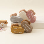 Newborn Baby Spring And Autumn Mid-calf Glue Dispensing Non-slip Room Socks Baby Socks - Cindi Book
