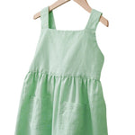 Children's Cotton And Linen Dress, Sleeveless Summer Style - Cindi Book