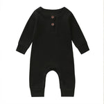 New Baby Jumpsuit Sunken Stripe Trousers Romper Western Style - Cindi Book