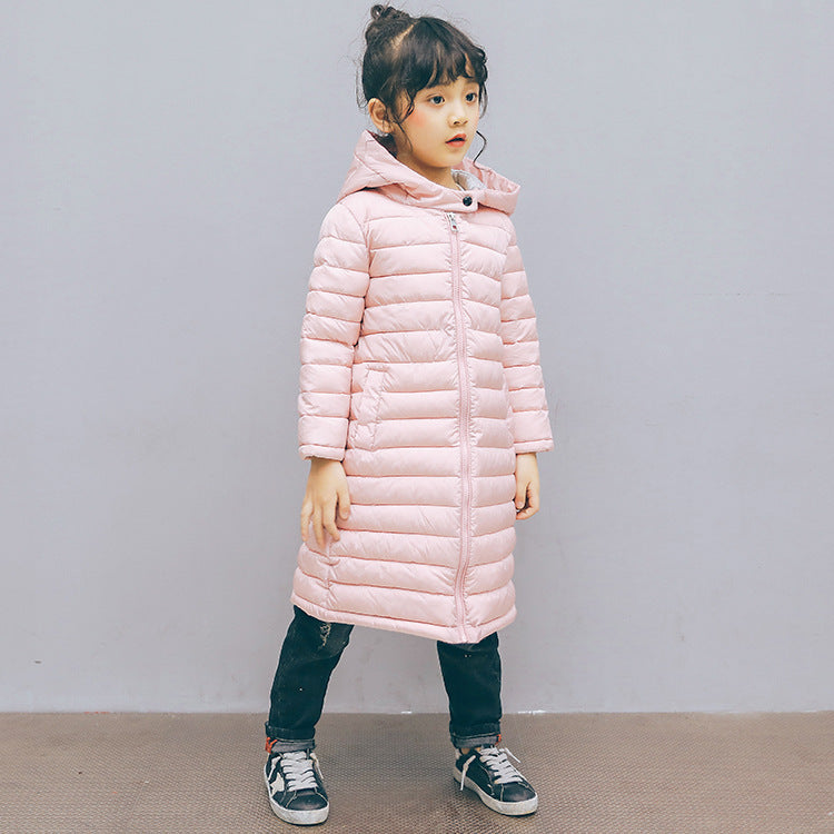 Winter Warm Children Cotton Clothing Mid Length - Cindi Book