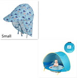 Baby Beach Tent Kids Outdoor Camping Easy Fold Up Waterproof  Up Sun Awning Tent UV-protecting - Cindi Book