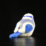 Gray Blue Tit Fat Chirp Plush Toy - Cindi Book