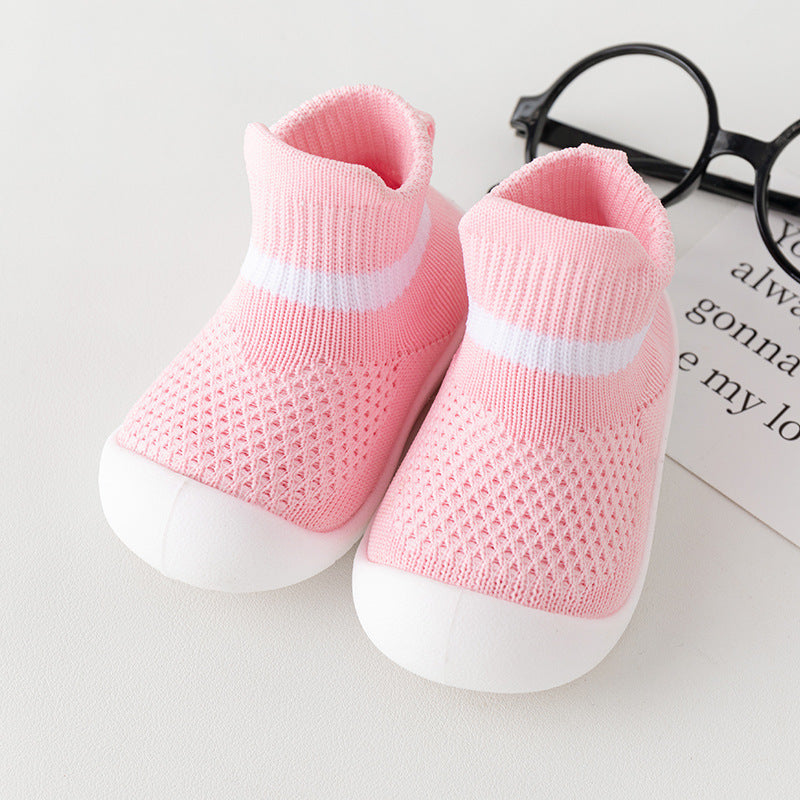 Soft Bottom Non-slip Can't Kick Off Baby Shoes - Cindi Book