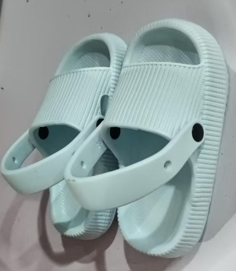 Children's Feeling Of Stepping On Feces Thick Soled Home Slippers - Cindi Book