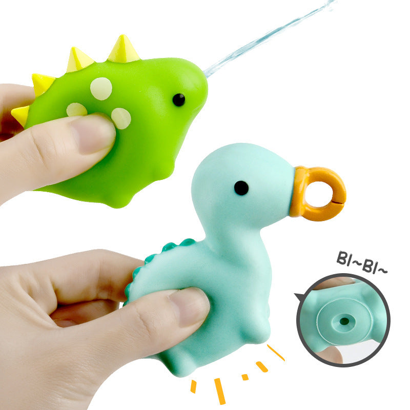 Bath Toy Dinosaur Fishing Fishing Toy Can Spray Water Pinch Called Fishing Net - Cindi Book