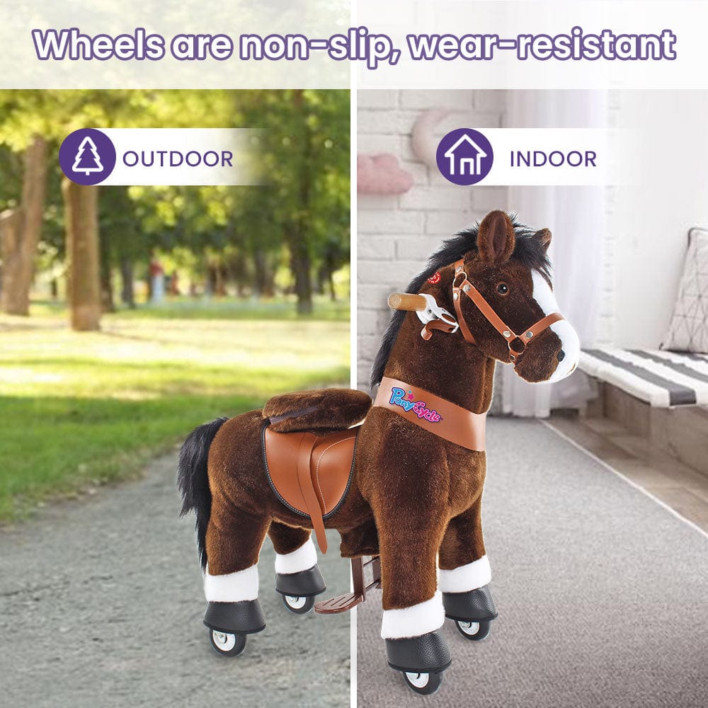 Model U Ride On Horse Toy Age 3-4 Chocolate