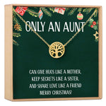 Christmas Gift for Aunt Necklace, Multiple Styles