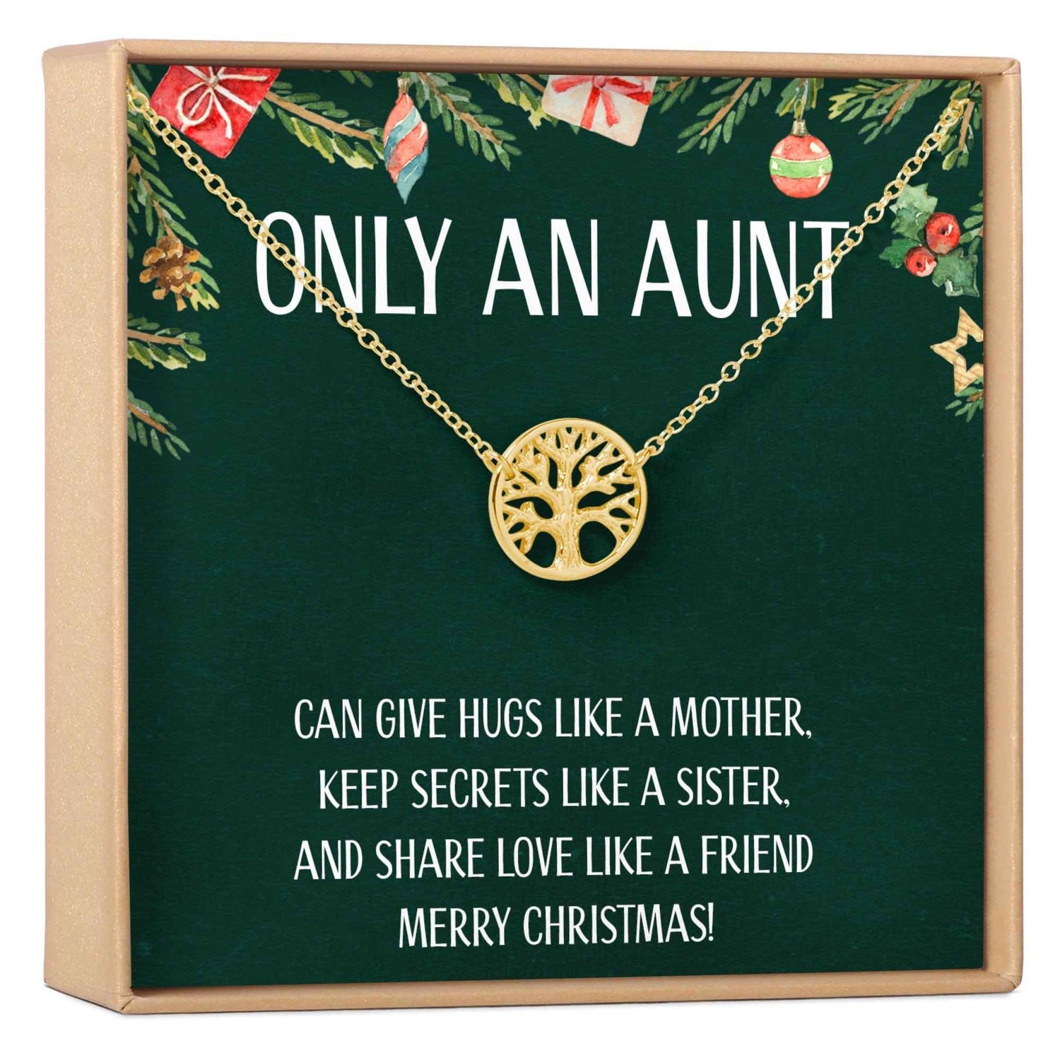 Christmas Gift for Aunt Necklace, Multiple Styles