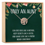 Christmas Gift for Aunt Necklace, Multiple Styles