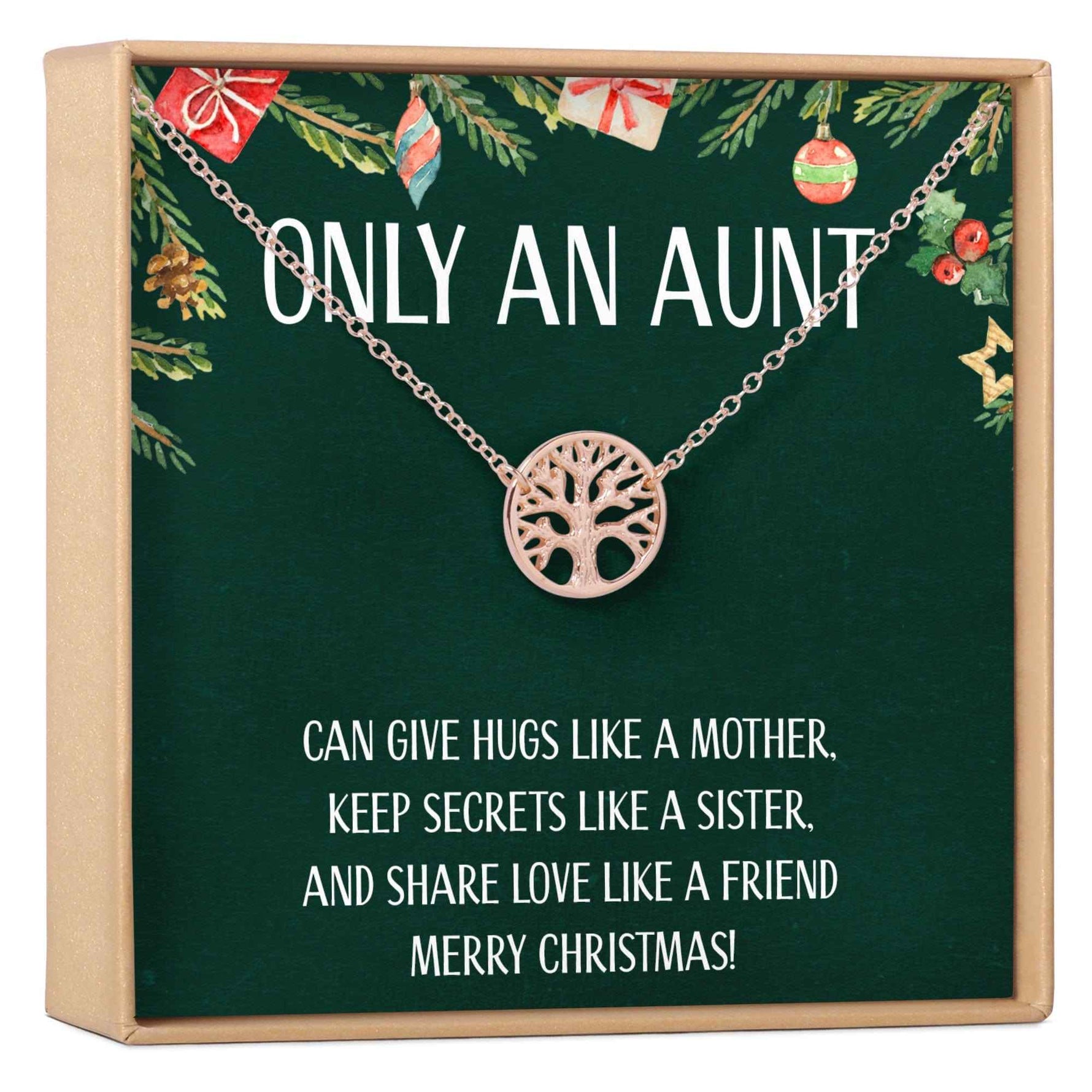 Christmas Gift for Aunt Necklace, Multiple Styles